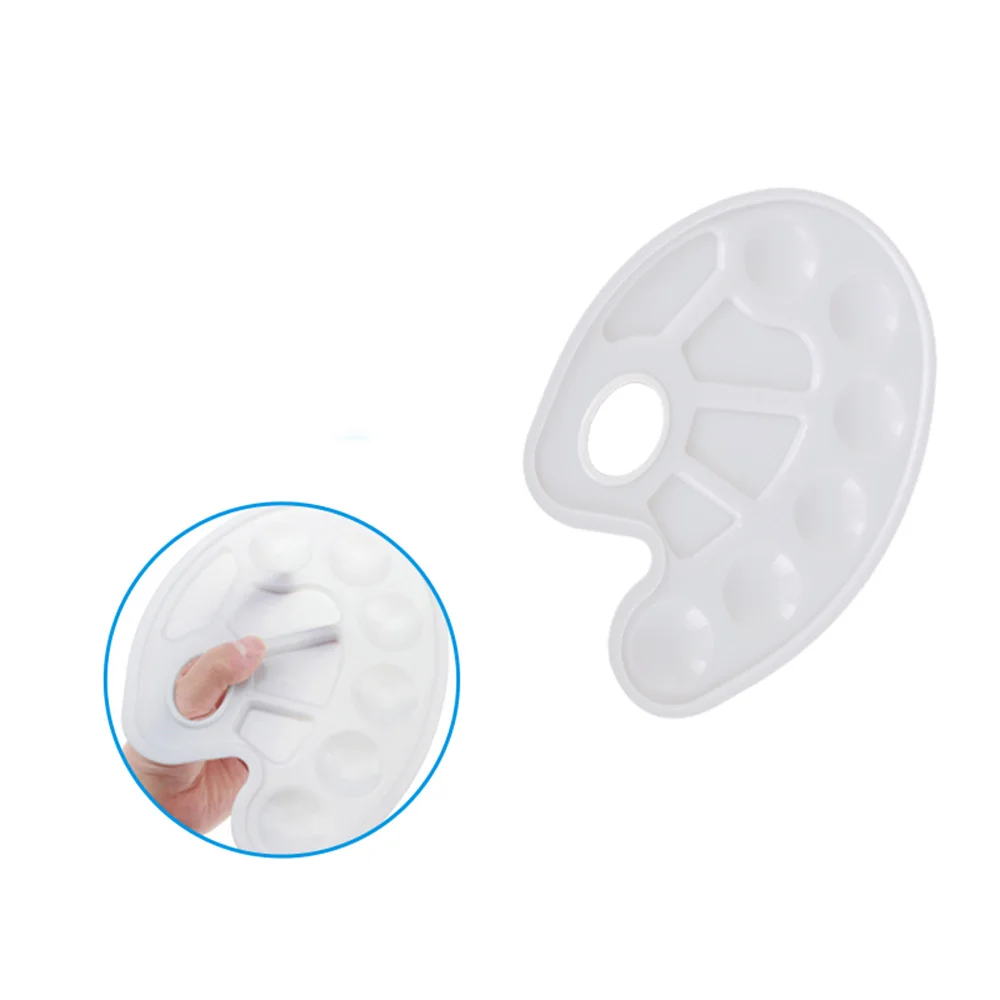 

2pcs Art Alternatives Thumb Hole Paint Tray Palette