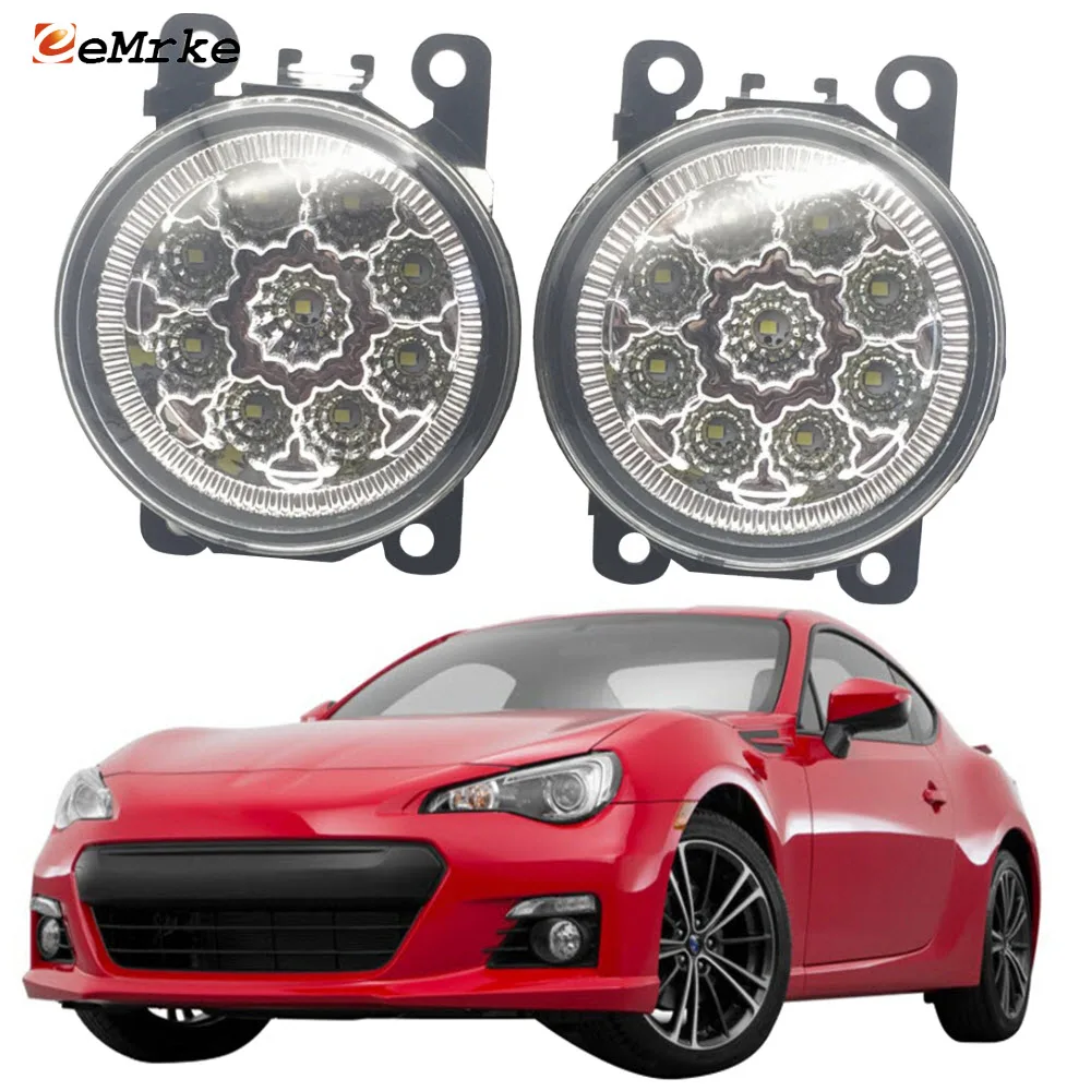 Авто Стайлинг для Subaru BRZ 2013 2017 SMD 9 штук Светодиодный s чипсы светодиодный туман