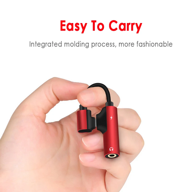 USB C To 3.5mm Jack AUX Audio Charging 2 In 1 Connector Earphone Changer Dual Plug For Huawei Xiaomi Mi Note 7 8 9 Type-C Cable | Мобильные