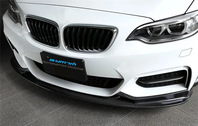 

3-D Style Carbon fiber Front Lip Fit For BMW 2-Series 218i 220i F22 M-Sport
