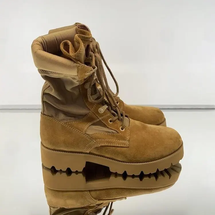 

Брезентовые женские Ботинки Martin в стиле рок-панк, уличные повседневные матовые мотоциклетные ботинки из воловьей кожи, модные женские боти...