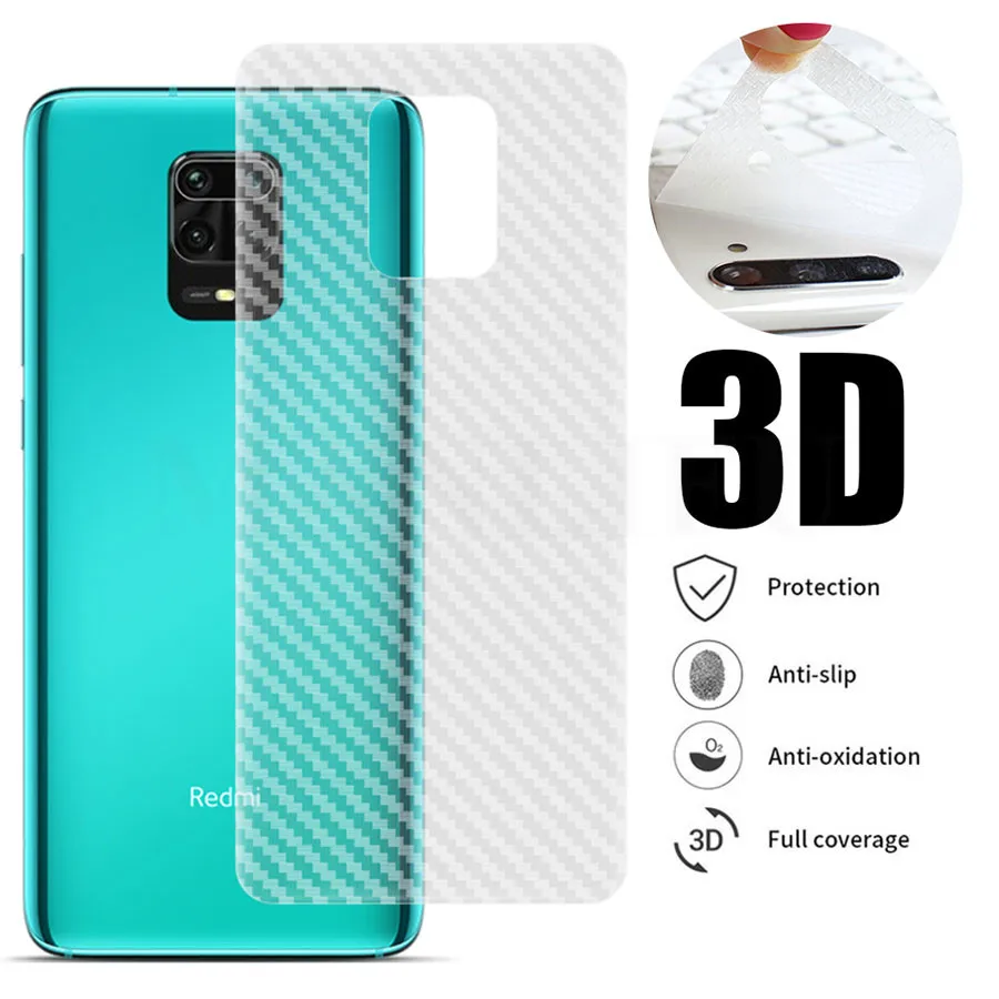 10 шт. прозрачная 3d пленка из углеродного волокна для Xiaomi Mi 11 Poco X3 Redmi Note 9s 8 9 Pro 7 8T