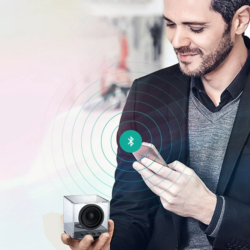 BTS 630 беспроводной Bluetooth динамик сабвуфер портативный красочное освещение