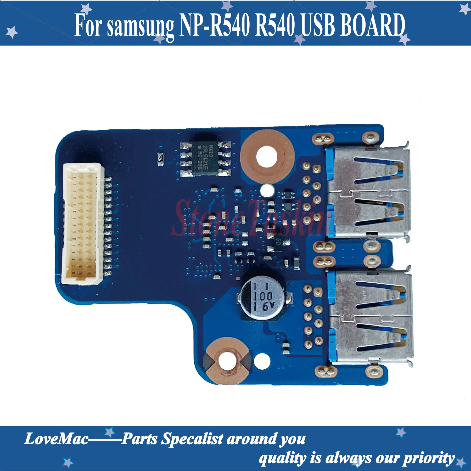 Original For samsung NP-R540 R540 laptop motherboard BA92-06896A USB board 100% tested | Компьютеры и офис
