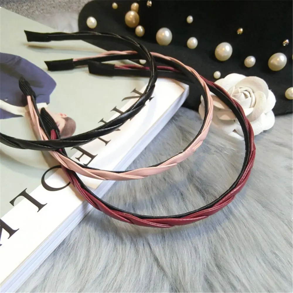 Модные женские туфли из искусственной кожи для девочек плетеные повязки на