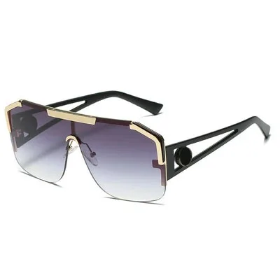 

Square Sunglasses For Men's And Women's Retro Sunglasses Metal Tide Street Shooting European And American Sunshade Mirror 2021