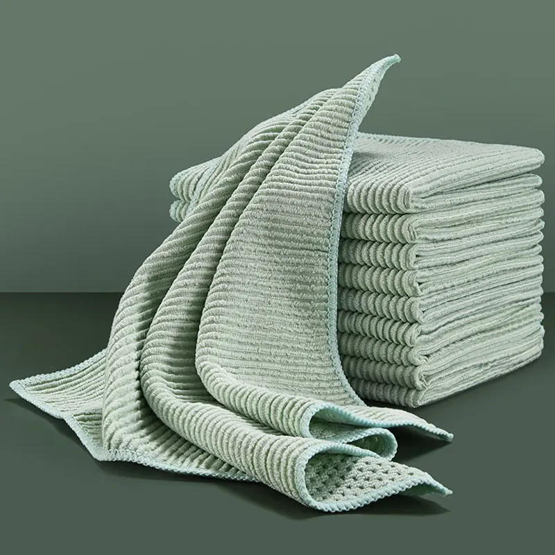 5/10 шт./компл. кухонная невпитывающая салфетка для чистки рыбьей чешуи уборки дома