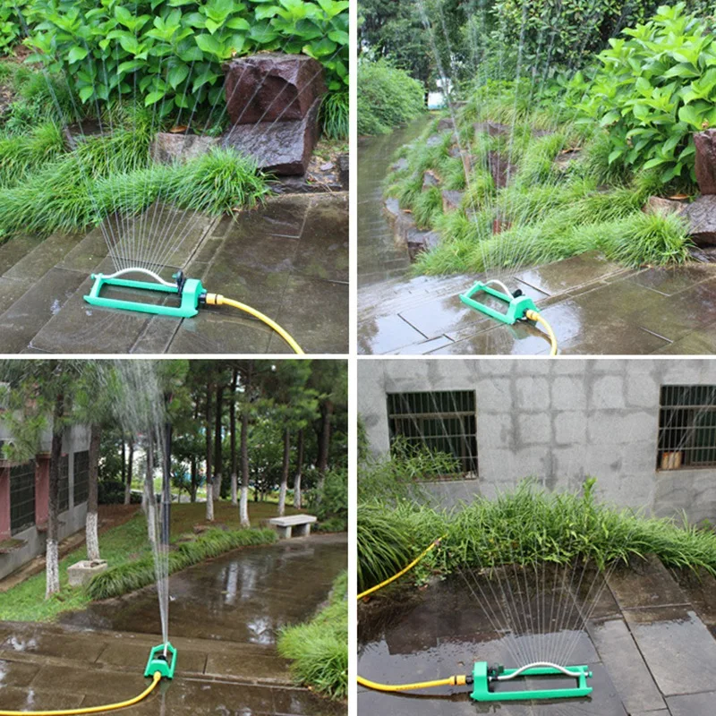 

Home Gardening Watering Flowers Watering Irrigation Green Belt Maintenance 18 Hole Automatic Swing Sprinkler