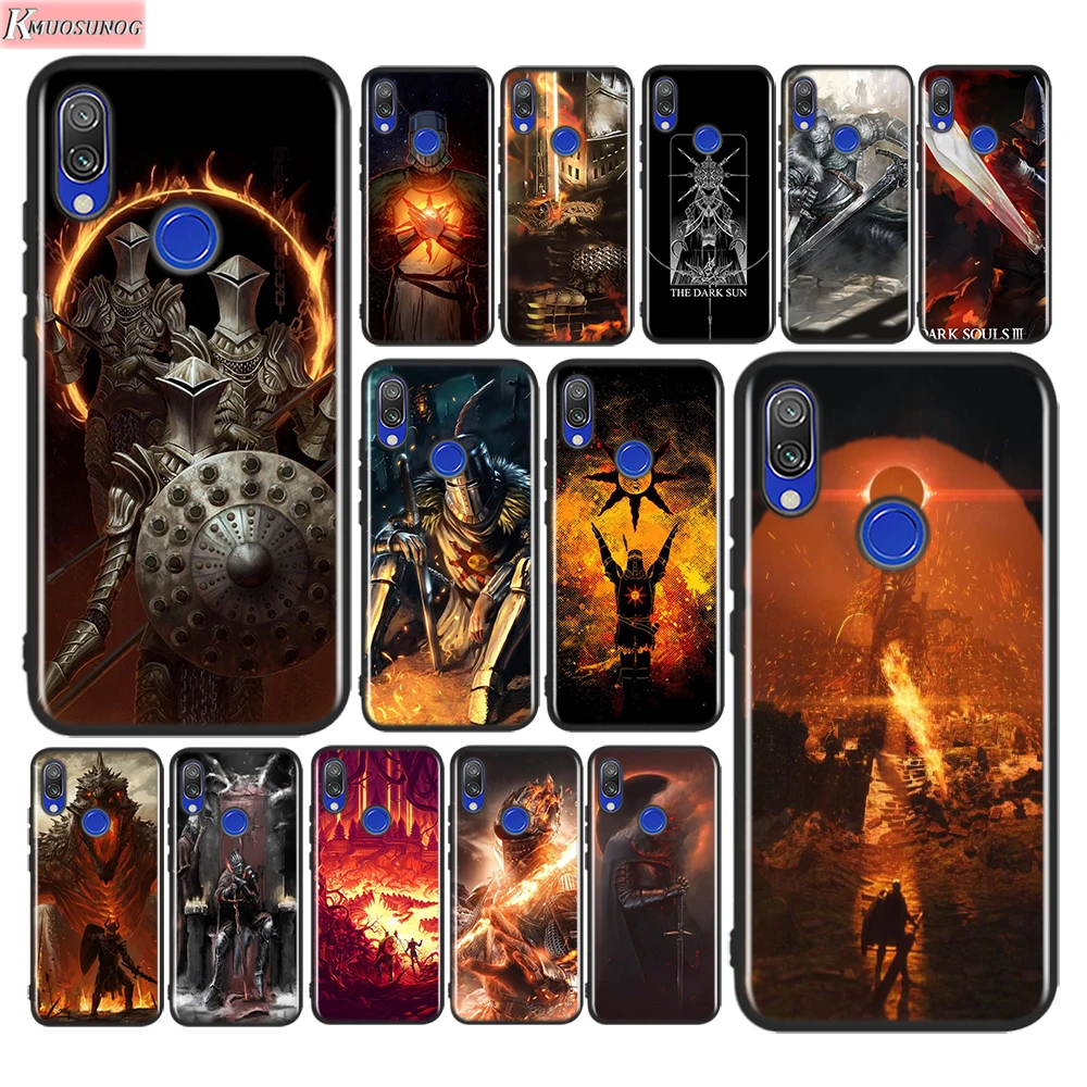 

Silicone Cover Praise the Sun Dark Souls For Xiaomi Redmi 9A 9C Note 9 9S Pro Max 8T 8 7 6 5 Pro 5A 4X 4 Prime Phone Case