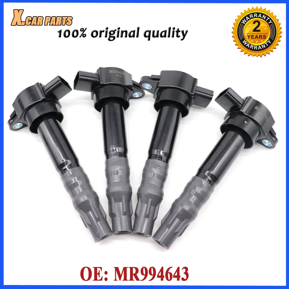 

High Performance Ignition Coil MR994643 For MITSUBISHI ECLIPSE GALANT OUTLANDER Lancer 2.4L 3.8L MR994642 1788384 521813