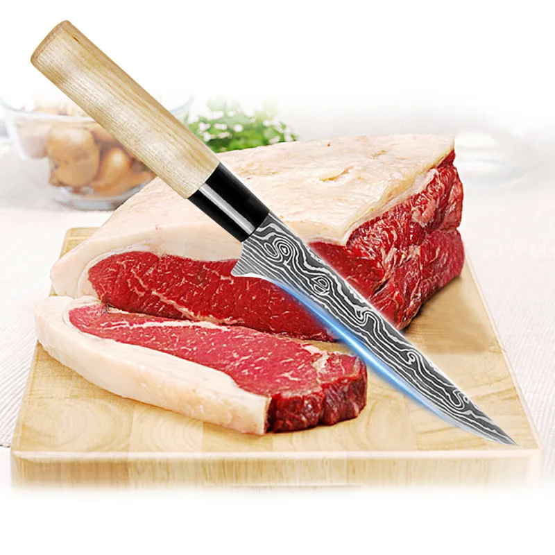 Нож для костей 6 дюймов японский профессиональный резец сашими суши мясника