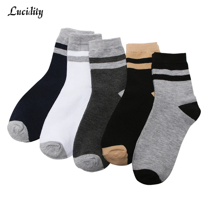 5 пар/лот = 10 шт. длинные носки без пятки для осени и зимы мужские повседневные в