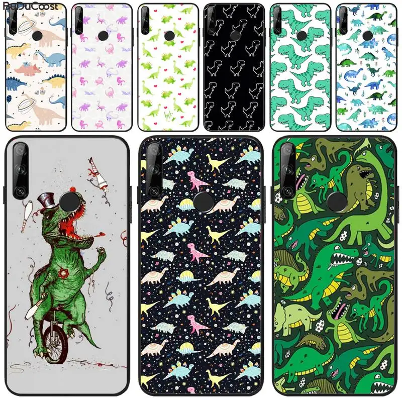 

Reall Cute Dinosaur Baby Phone Case For Huawei Y5 Y6 Y7 Y9 Prime Pro II 2019 2018 Honor 8 8X 9 lite View9