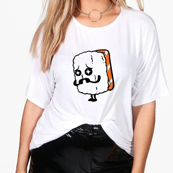 

Fashion T Shirt Women Summer Casual Tshirts Short Sleeve Cotton Vogue White Tees Harajuku Graphic Tops 2020 Kawaii