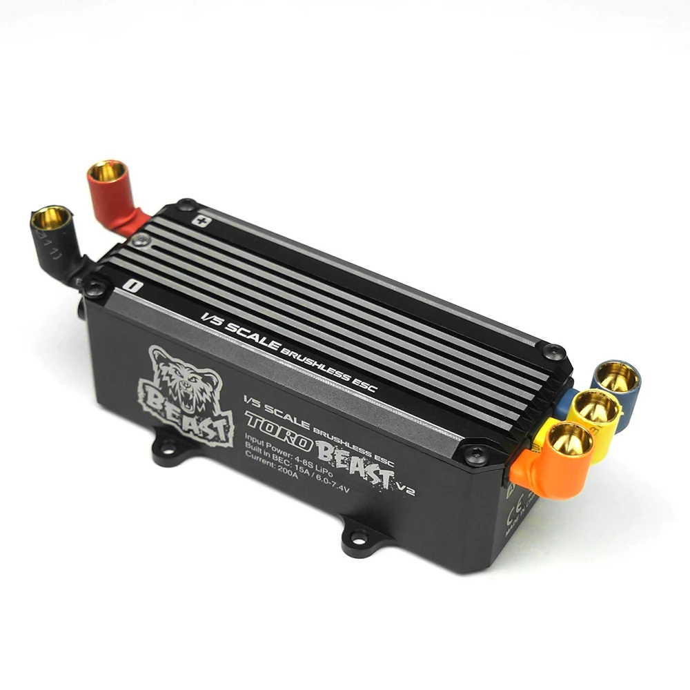 SKYRC TORO BEAST V2 200A бесщеточный ESC 8S программируемый Biult-in BEC для 1/5 RC внедорожников