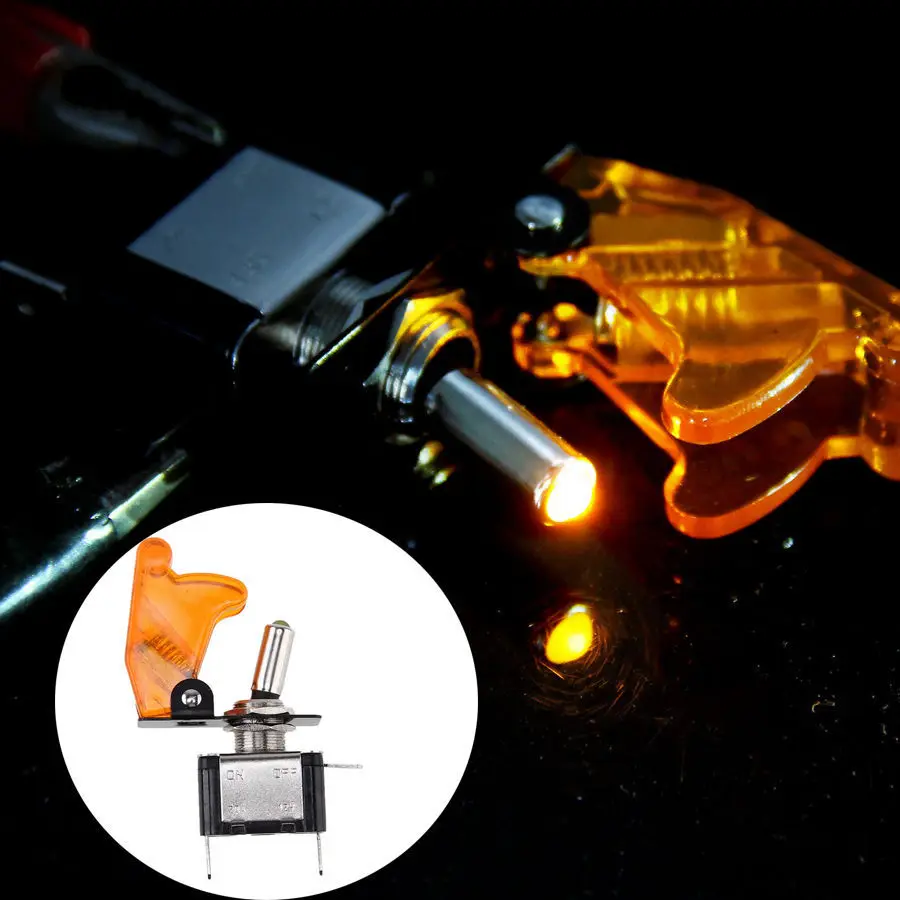 POSSBAY красный/синий/зеленый/желтый/углеродное волокно/Кристалл 12 В крышка