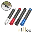 Универсальная Антенна на крышу автомобиля, 12 см, антенна из углеродного волокна для радио с винтами м3, М4, М5, М6, аксессуары для автостайлинга