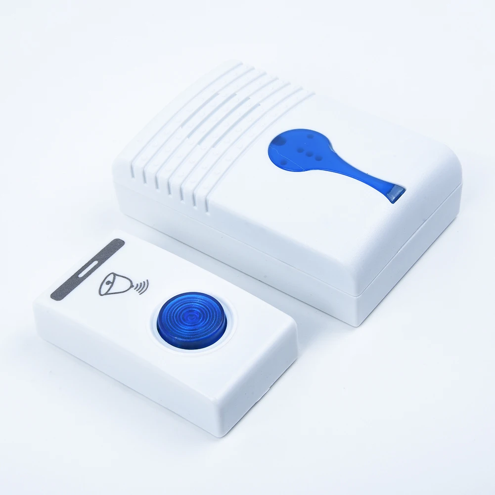 

Remote Control Doorbell Receiver Wireless Transmitter 100M 32 Songs Waterproof