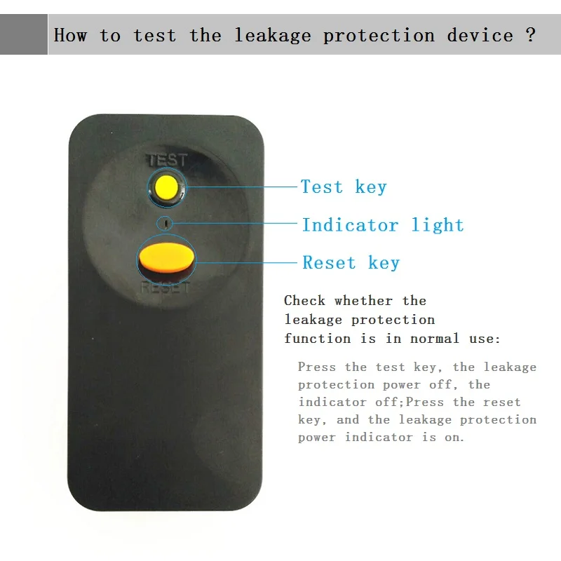 Штепсельная Вилка для защиты от утечки 16 А 250 В штепсельная вилка европейского