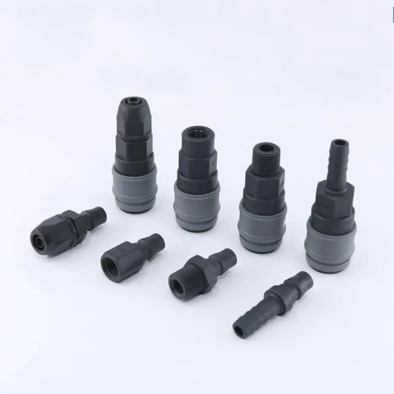 

Model PP/PM/PF/PH Plastic Steel C type Pneumatic fittings Quick connector High pressure Quick Coupling Accessories Gas Air Pipe
