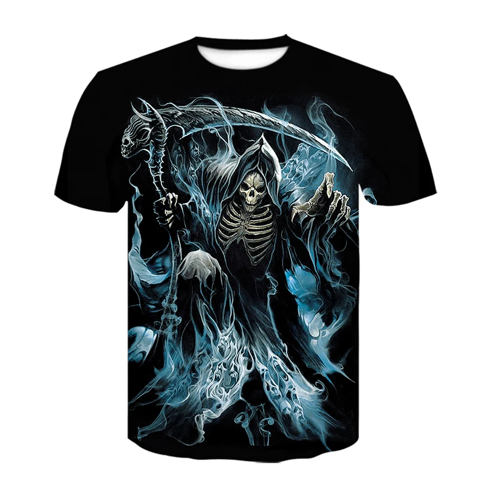 

Freddy Jason Murderers Horror Movies 3D Printed T Shirts Men Women Fashion Casual Short Sleeve T Shirts IT Clown Funny Tee Tops