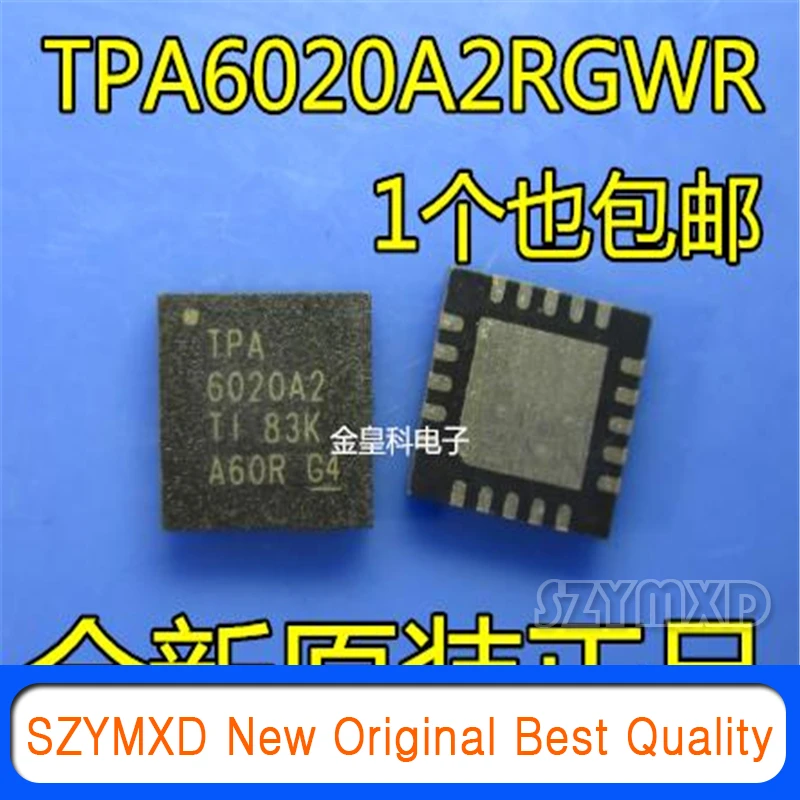 

5Pcs/Lot New Original TPA6020A2RGWR TPA6020A2 VQFN20 AB Class Audio Amplifier Chip In Stock