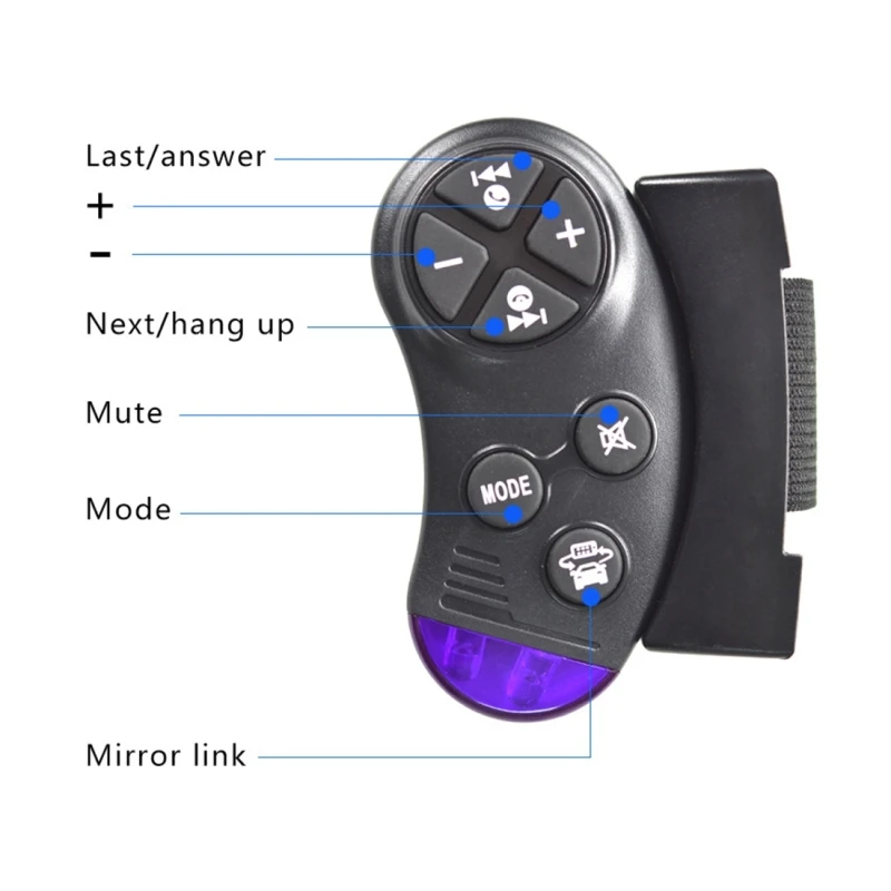 Автомобильный Bluetooth-радиоприемник MP5 плеер HD 2 Din 7 дюймов Поддержка FM USB TF-карты Mirror