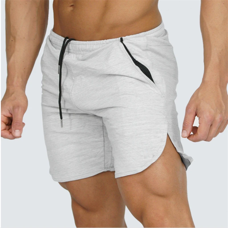 

Men fitness shorts Top Quality Men's Casual Brand Gyms Fitness Shorts Men Professional Bodybuilding Short Pants size M-XXL