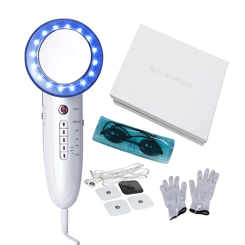 

6 In 1 RF Ultrasonic Cavitation Radio Frequency EMS Body Slimming Massager Fat Burner Weight Loss Anti Cellulite Massage