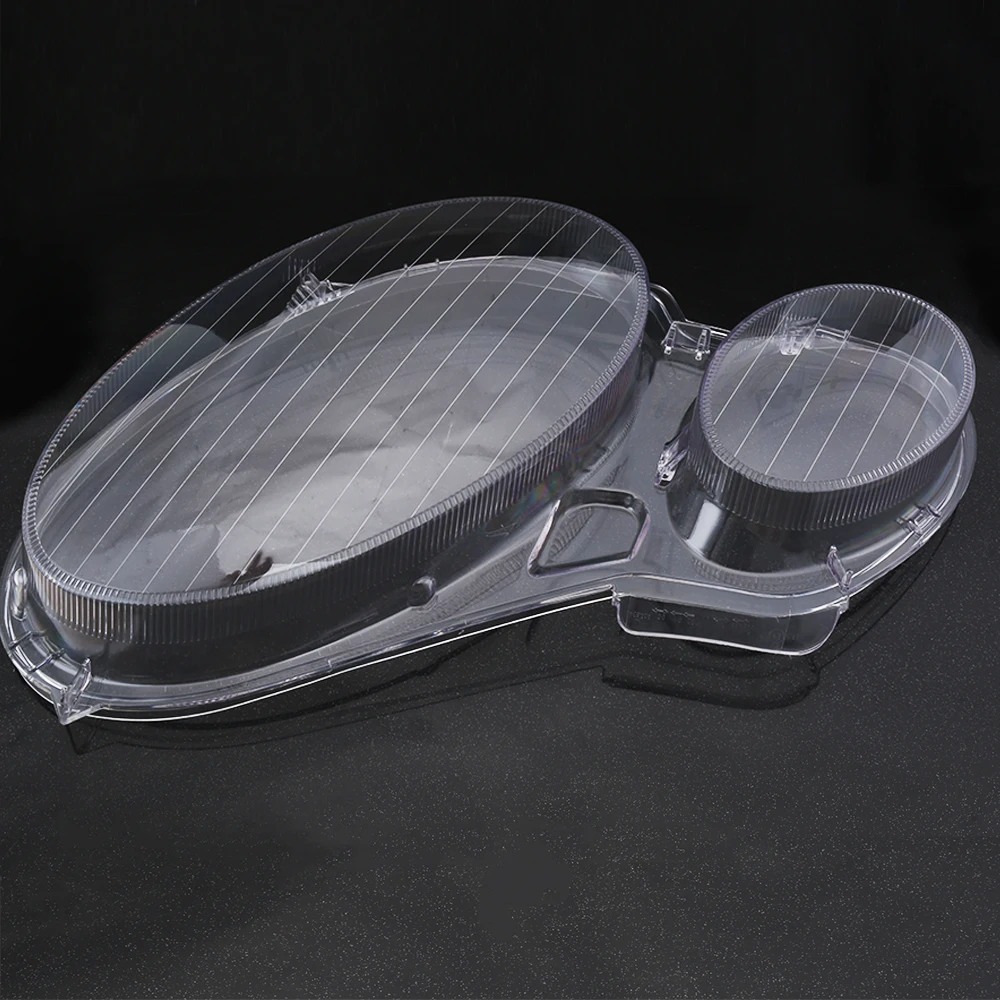 Новинка 2 шт. прозрачный корпус для передней фары крышка объектива лампа в сборе