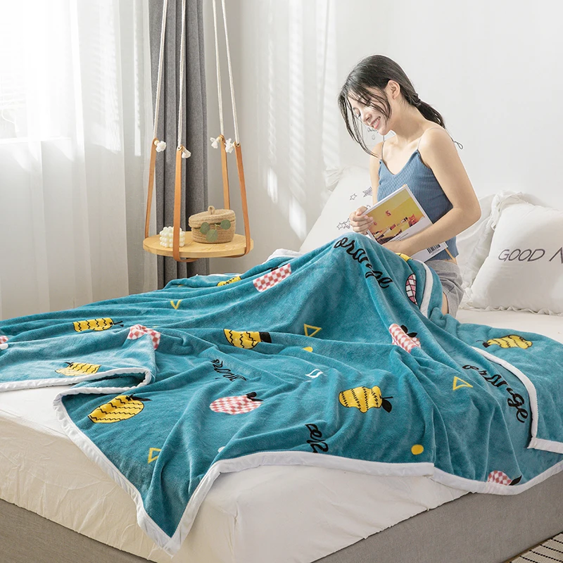 Фруктов Стёганые Одеяла Твин Полный Королева Роскошная женская обувь расшитая