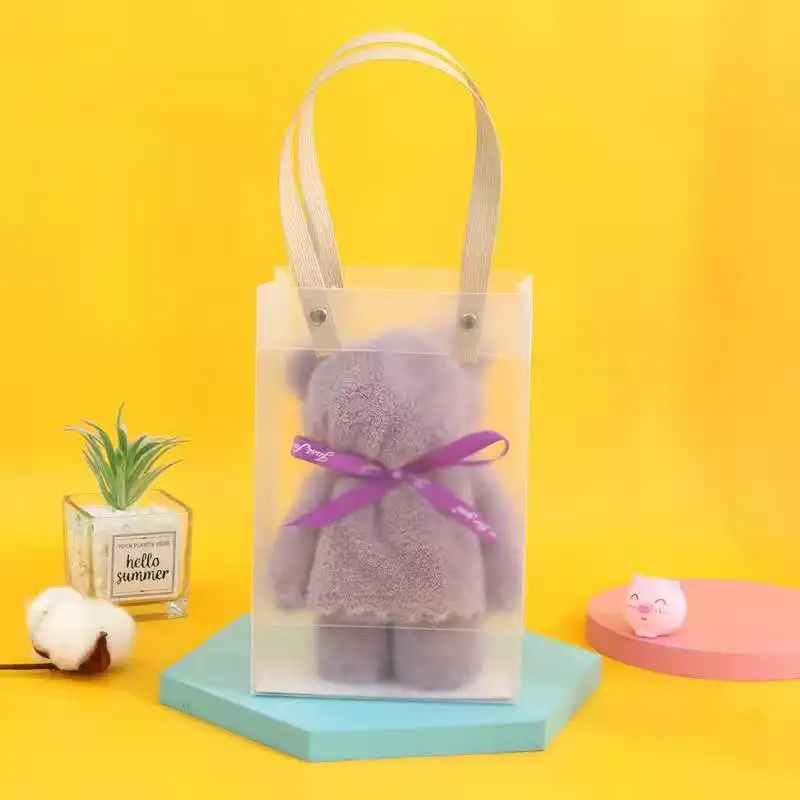 

Bear towel gift box.A soft towel.gift.Exquisite gift.A birthday present.Lovely. Personality. Towel gift box