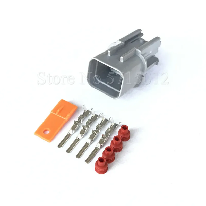 4 отверстия автомобильный разъем Водонепроницаемый проводной кабель штекер для