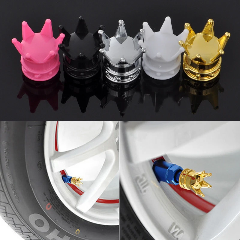 

4 шт., колпачки для автомобильных и велосипедных шин