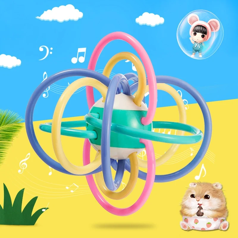 Игрушки для малышей 0 12 месяцев развивающий мяч новорожденных безопасные мягкие