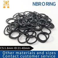 rubber ring black nbr sealing o ring cs1 8mm id2122 43031 532 533 534 535 536 537 540mm o ring seal gasket ring washer