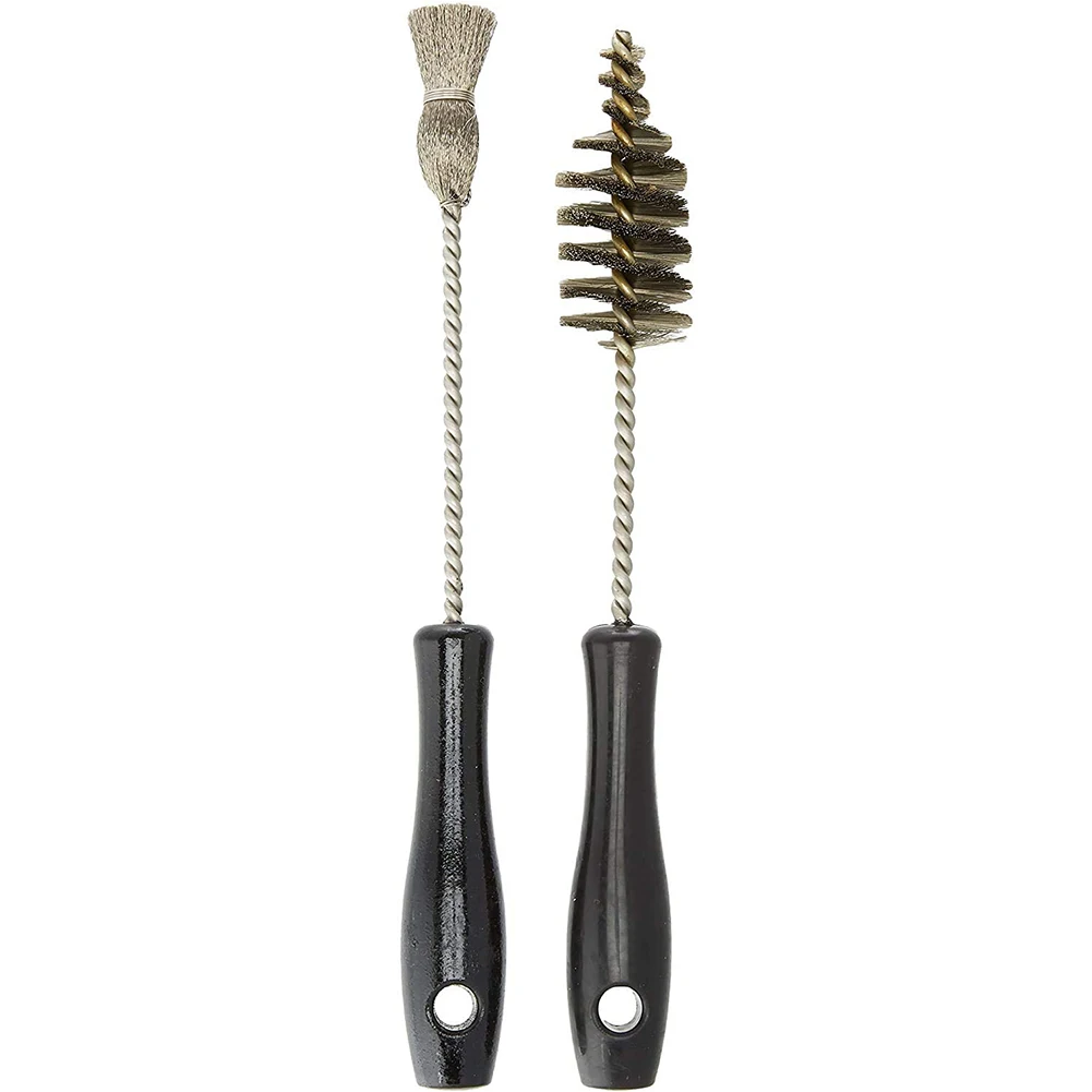 

2pcs Removal Stainless Steel, Tool Cleaning Brush Kit Injector Sleeve Cup Rustproof Accessories Seat Bore For Ford Powerstroke