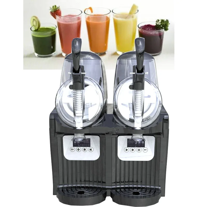 

Slush machine Ice Cream Maker 300W Snow Melting Machine Commercial Smoothies Granita Machine Ice Slusher Beverage Cold drink