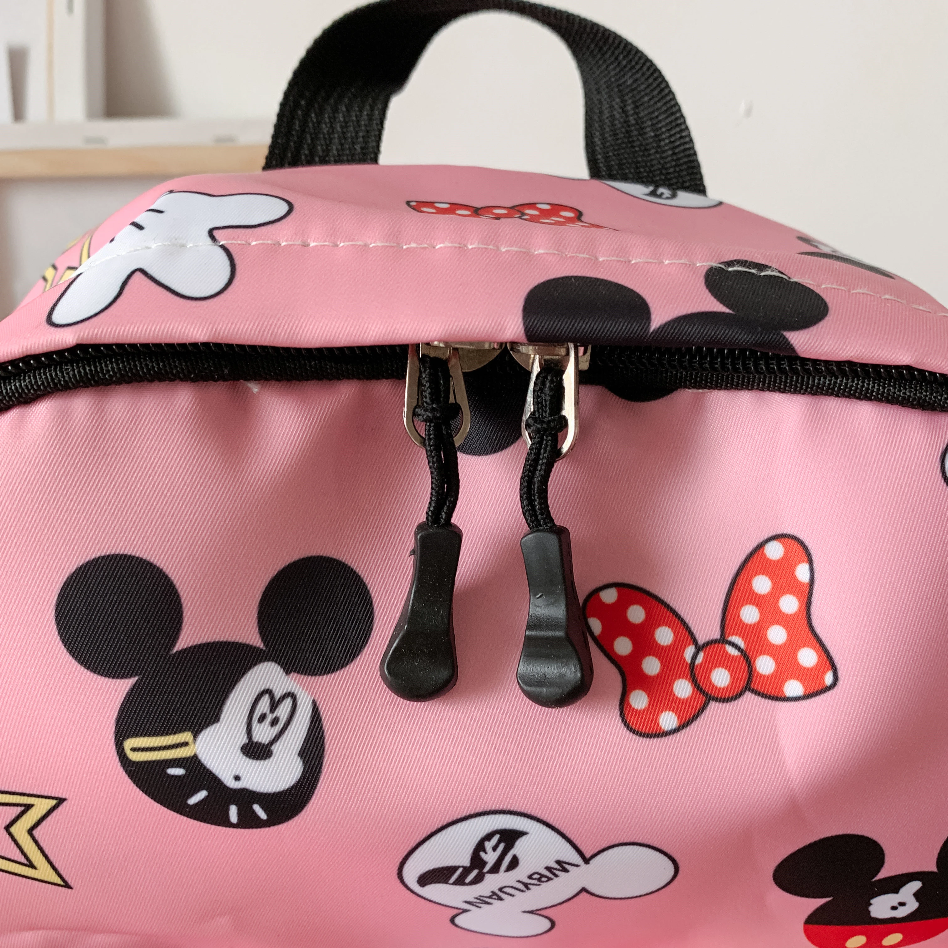 Disney Minnie нейлоновые рюкзаки большой емкости Микки Маус модный студенческий