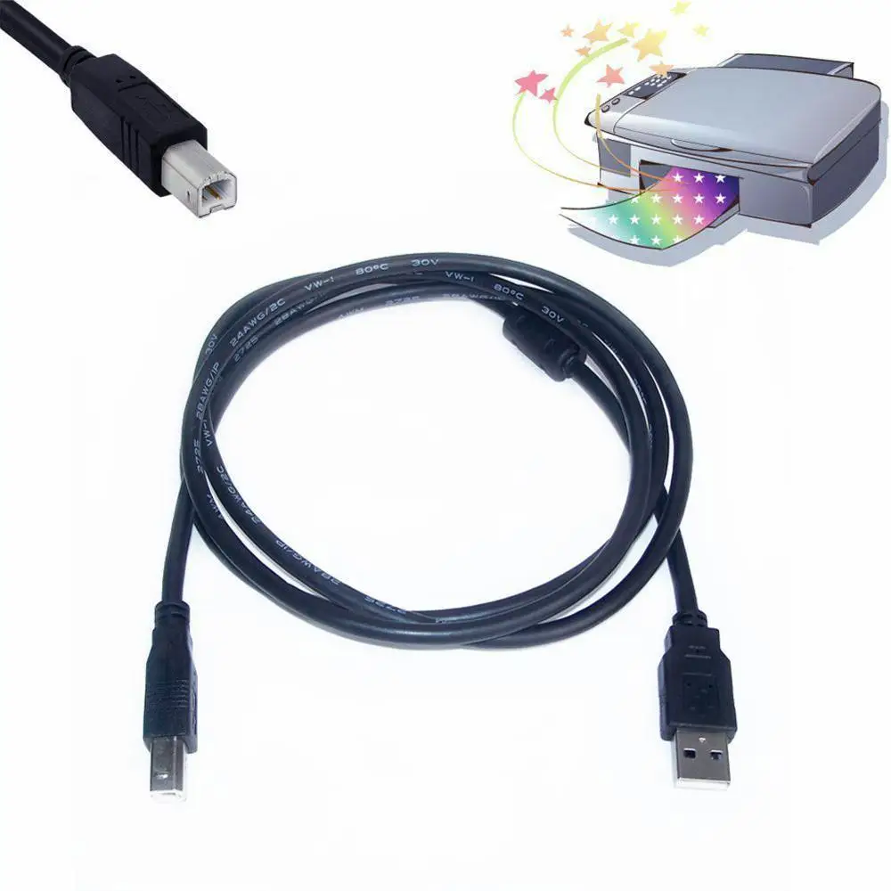 Кабель USB 2 0 для принтера 1 5/3/5 м | Электроника