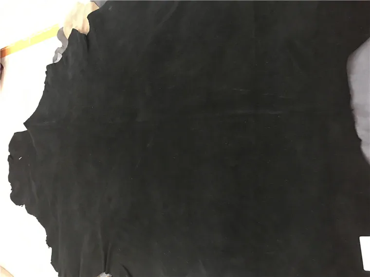 black Кожа козьей кожи, кожа овечьей кожи, замша настоящая кожа, материал мягкой кожи, натуральная кожа, материал, цвета, обувь, сумка из козьей кожи - Цвет: black