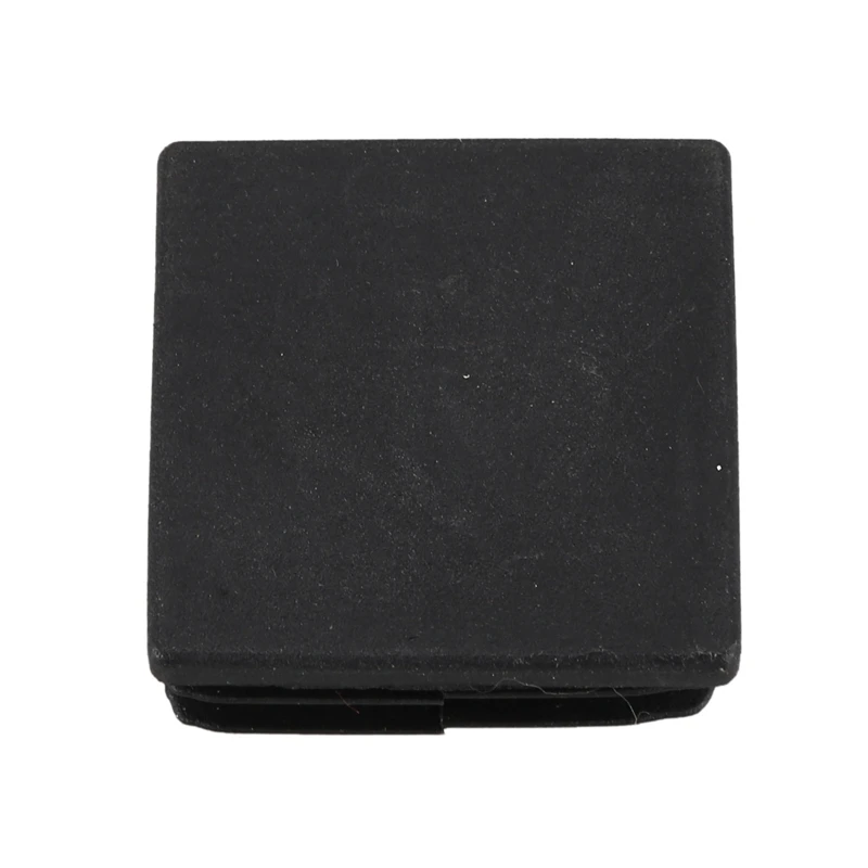 

50 Pcs Accessories:10 Pcs Square Blanking End Cap Tubing Tube Inserts 38mm x 38mm & 40 Pcs Rubber Caps Tube Ends 10mm