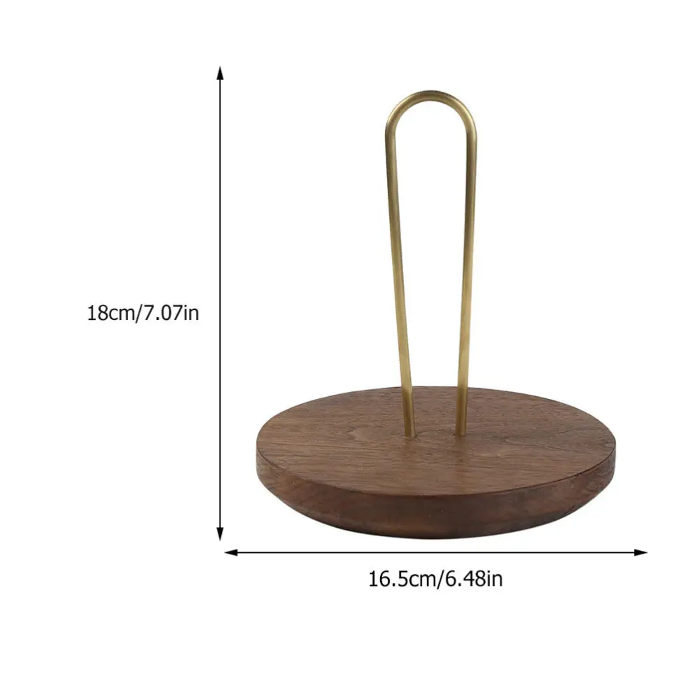 

1Pc Durable Home Tissue Rack Decorative Napkin Holder Stylish Roll Paper Rack