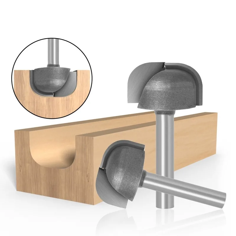 

Фрезерный станок, насадка для фрезерного станка по дереву, диаметр 25 мм, хвостовик 6 мм, 1 шт.