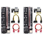 NEW-VER009S плюс переходная карта PCI-E 009S PCIE X1 для X16 6Pin Мощность 60 см USB 3,0 кабель для Графика карты GPU горные
