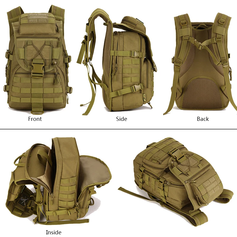 Тактический рюкзак IDOGEAR X7 40л тактический Молл штурмовой пакет водонепроницаемый