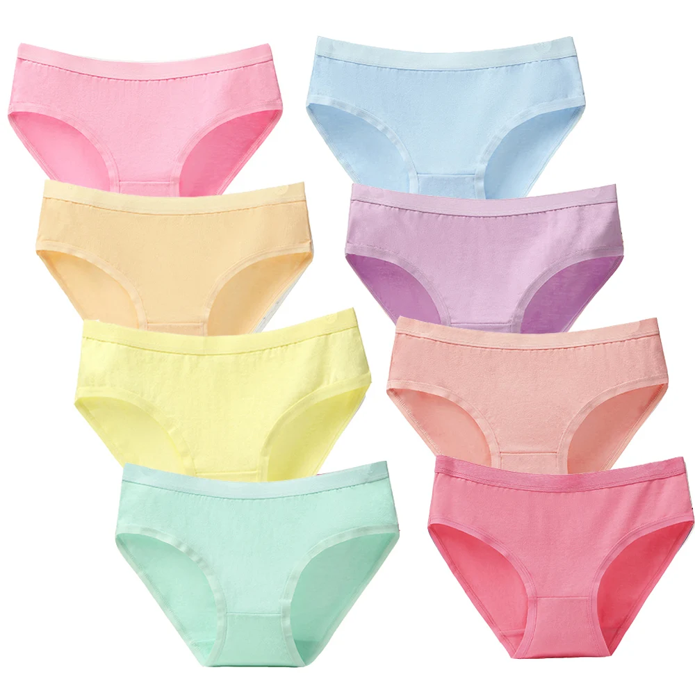 NK26-8pcs-12 8 шт./лот, женские хлопковые трусы, нижнее белье, сексуальные трусики с принтом, дышащие женские трусы, женское нижнее белье размера плюс 3XL - Цвет: NK26-8pcs-12
