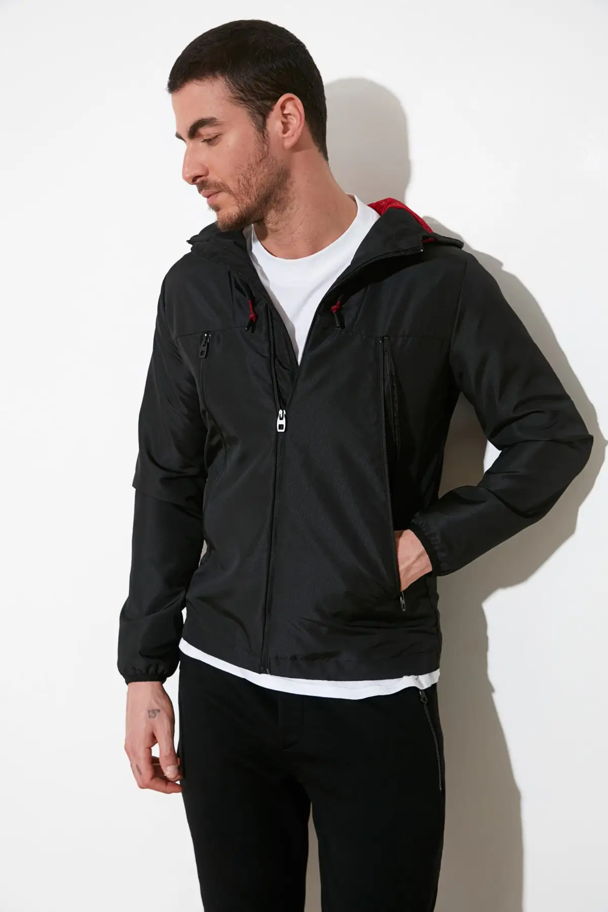 

Trendyol Men Hooded Coats TMNSS20MO0059