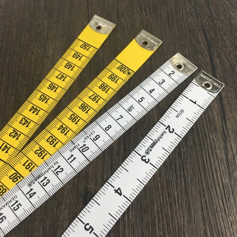 

1.5m Body Measuring Ruler Sewing Tailor Tape Measure Mini Soft Flat Ruler Centimeter Meter Sewing Measuring Tape