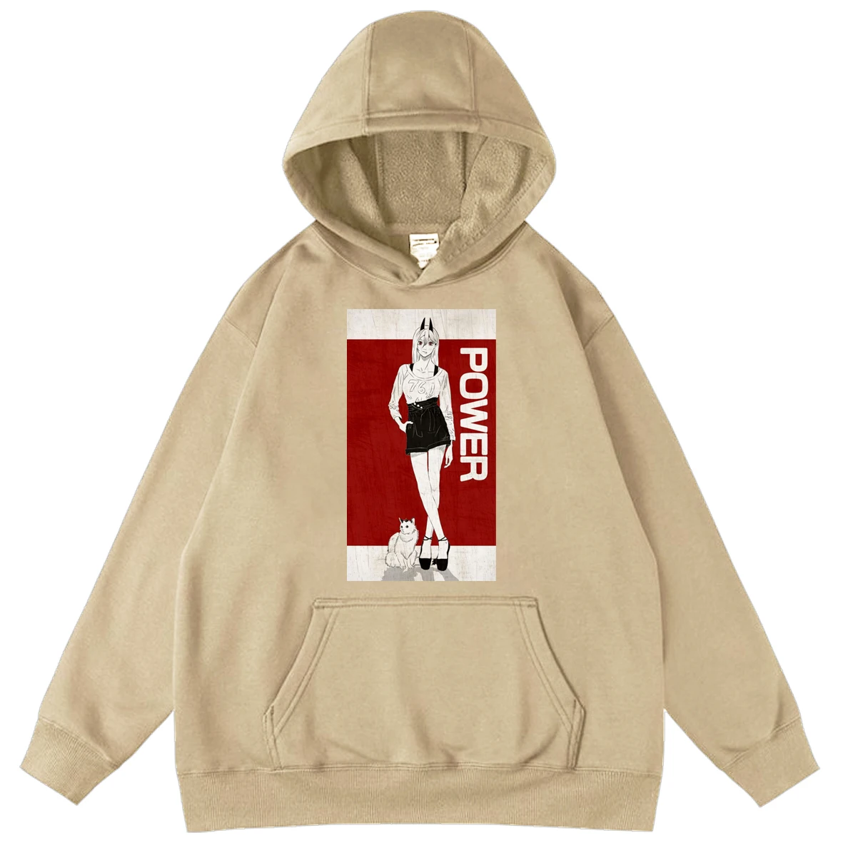 

Chainsaw Man Anime Cartoon Fashion and Casual Hooded Sweatshirt Sweatpants Men Hoodie Hip Hop Pullover Daily Party Hoody